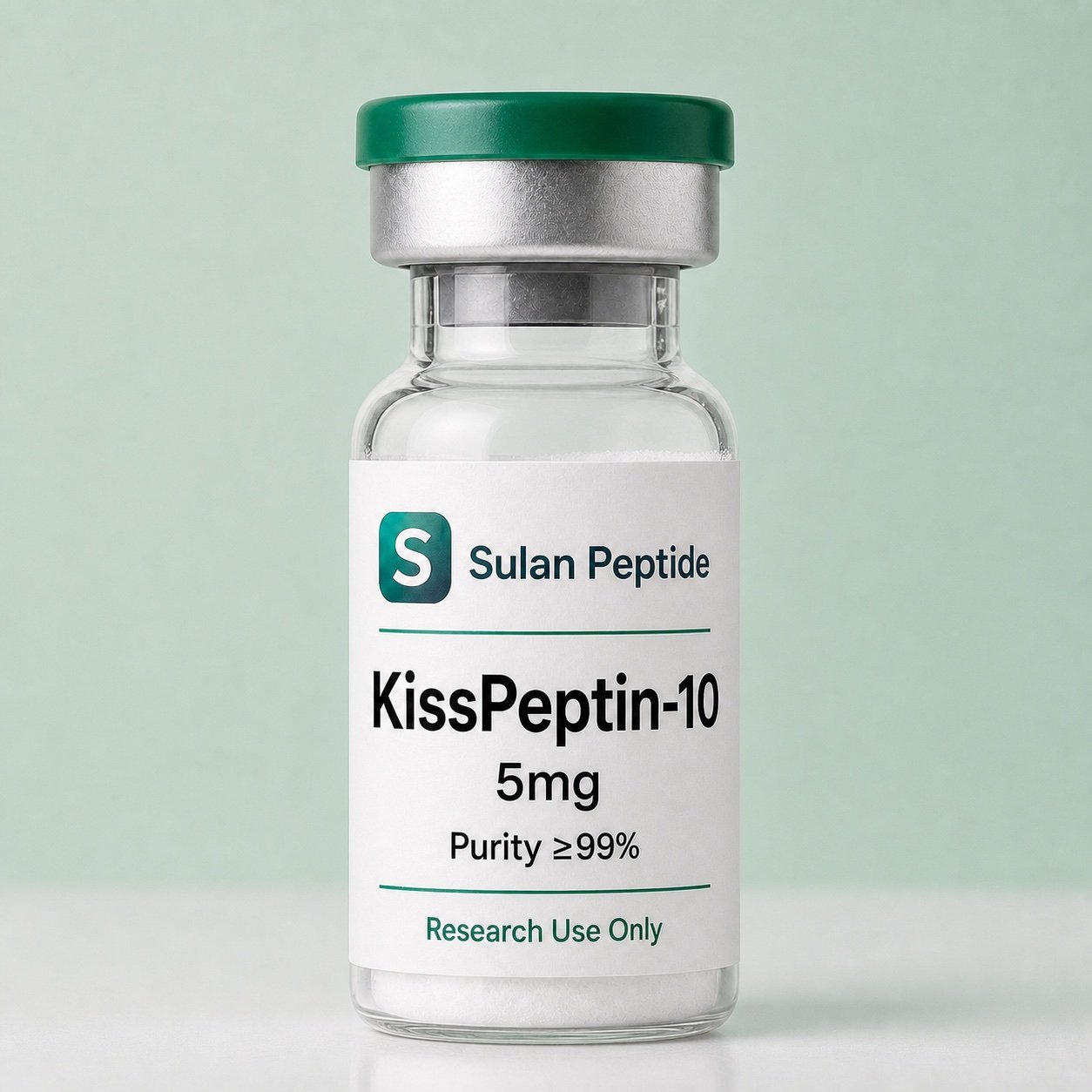 KissPeptin-10 research-use peptide vial by Sulan Peptide