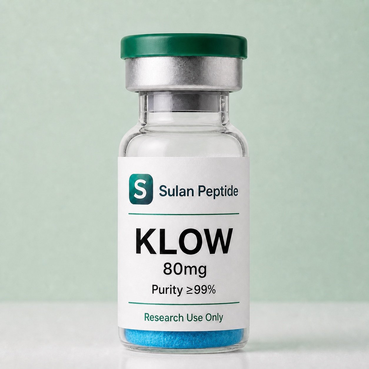 KLOW research-use peptide vial by Sulan Peptide