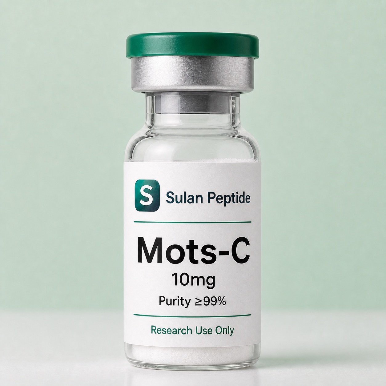 Mots-C research-use peptide vial by Sulan Peptide
